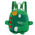 Kindergarten Bag 3d Cartoon Dinosaur Backpack New Boy Girl Bag Green