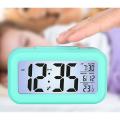 Smart Temperature Alarm Clock Led Display Backlight Calendar-b