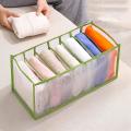 2pc Closet Storage Box with Jeans Compartment Separate Clothes Box