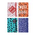 4 Pcs Notebooks A6 Executive Notebooks 96 Sheets (192 Pages)