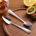 6-piece Set Of Stainless Steel Spoon Serrated Grapefruit Tableware