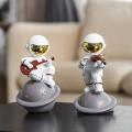 Astronaut Figurine for Bedroom Astronaut Desk Home Decoration-a