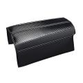 Center Console Cover Pu Armrest Seat Box Cover Pad with Storage Bag