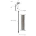 Outdoor Stainless Steel Nails Canopy Tent Windproof , Silver 20cm