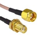 2 Pcs Sma Cable 4g Antenna Extension Cable Sma 3ft for Dab Car Aerial