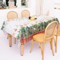 Christmas Tablecloth, Rectangular Table Cover, 56inch X 70inch, E