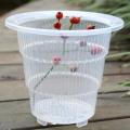 12 Cm Clear Plastic Orchid Pots with Holes Air Pruning Function