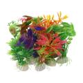 10 X Mixed Artificial Aquarium Fish Tank Water Plant Plastic Decoration Ornament