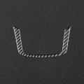 Carbon Fiber Car Steering Wheel Cover Stickers Trim for Land Rover