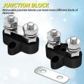 Junction Block Bus Bar Dual Heavy Duty Power Distribution Stud,red
