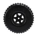 4pcs 142mm Plastic 2.2 Beadlock Wheel Rim Tire Set ,2