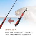 Carbon Fiber Rod Boat Ice Fly Lure Fishing Rod Set 1.4m Length Red 2