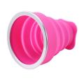 Silicone Retractable Folding Cup 1 Collapsible Travel Camping 200ml