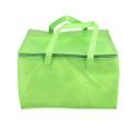Foldable Large Cooler Bag Food Cake Insulated Bag Aluminum Foil Green
