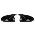 Glossy Black Rearview Mirror Cover for Nissan Altima Sentra 2019-2022