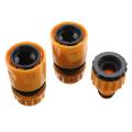 3pcs Quick Tap Water Connector Adapter Fast Coupling Garden Tool