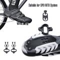 Mountain Bike Pedals, with Clip,aluminum Alloy Pedals with Spd Cleats