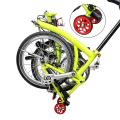 Muqzi Folding Bike Easy Wheel for Brompton Extension Bar Bike Parts 3