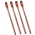 Wood Iced Tea Spoons Small Stirring Spoon Long Handle Spoons 4 Pieces