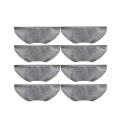 8 Pack Mop Cloth for 360 X95 X90 Robot Vaccum Cleaner Replacements
