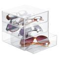 3 Acrylic Vanity, Storage Drawers Set for Cosmetics, Glasses
