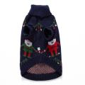 Dog Jumpers Christmas Turtleneck Sweater for Dogs and Cats Size L