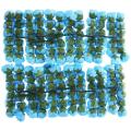 144x 2cm Pe Rose Foam Mini Flower Bouquet Solid Color Blue