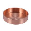Nordic Copper Round Storage Tray 14 X 14cm(rose Gold)