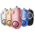 130db Security Personal Protection Devices Safety Alarm Keychain