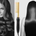Hair Straightener Curling Iron Hair Curler Comb Hair Tools,us Plug
