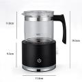Milk Frother, Warmer with Hot Or Cold Functionality Eu Plug Black