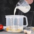 Plastic Ounce Measuring Cups and Mixing Pitcher for Baking with Guard
