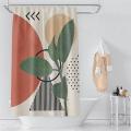 Modern Fabric Shower Curtain - Aesthetic Boho Cute Bathroom Shower B