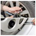 2pcs Car Double Head Tire Gauge Heavy Pen Truck Air Pressure Gauge