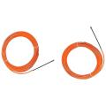 4mm 30 Meter Orange Guide Device Nylon Electric Cable Push