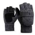 Gloves-cold Weather Wool Sport Running Cycling Gloves Grey