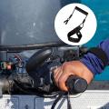 4 Pcs Outboard Lanyard Jet Ski Key Universal Outboard Switch ,black