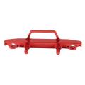Metal Front Bumper for 1/24 Rc Crawler Car Axial Scx24 90081,red