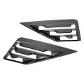 1 Pair Car Rear Window Louver Shutter Cover for Toyota C-hr 2016-2019