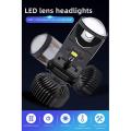 60w/pair Lamp H4 Led Mini Projector Lens Automobles Bulb Right