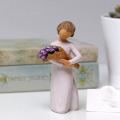 Bouquet Boy Statue Home Decorations Resin Crafts