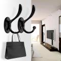 10pcs Hardware Wall Hooks for Hanging Coats Key, Towel, Bags,cup, Hat