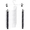 Skirt Hangers with Clips 20 Pack Metal Trouser Clip Hangers