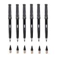 6pcs Everlasting Pencil, Infinite Pencil, Technology Inkless,black