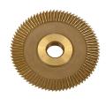 1pc Titanium Coated Key Cutter 70x7.3x12.7mm 80t Hss Key Saw Blade