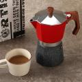 150ml Talian Style Moka Pot Turkish Coffee Pot Octagonal Aluminum Pot