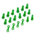 Ball Buckle Connector Set for 1/5 Scale Truck Losi 5ive Rovan,green