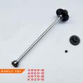 Metal Main Axle Central Drive Shaft with 27t Motor Gear Set