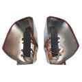 Car Door Mirror Covers with Led for Hyundai Tucson 2006-09 Abs Chrome