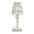 Diamond Table Lamp Usb Rechargeable Acrylic Decoration Desk Lamps